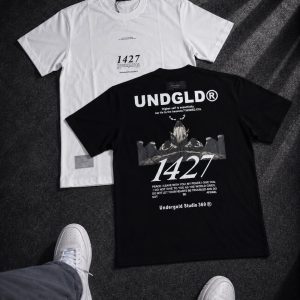 Camiseta hombre estampado gráfico numérico