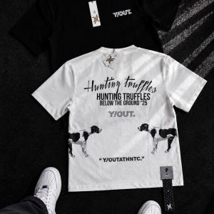 Camiseta hombre estampado gráfico con texto