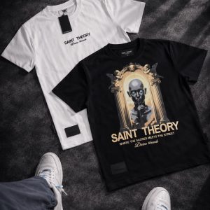 Camiseta hombre estampado retrato