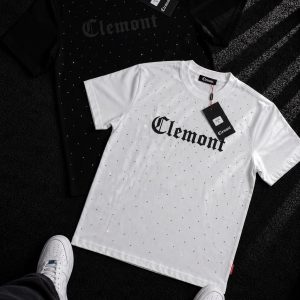 Camiseta hombre letra gótica