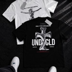 Camiseta hombre estampado cruz