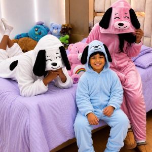 Pijama niño térmica capota disfraz perrito